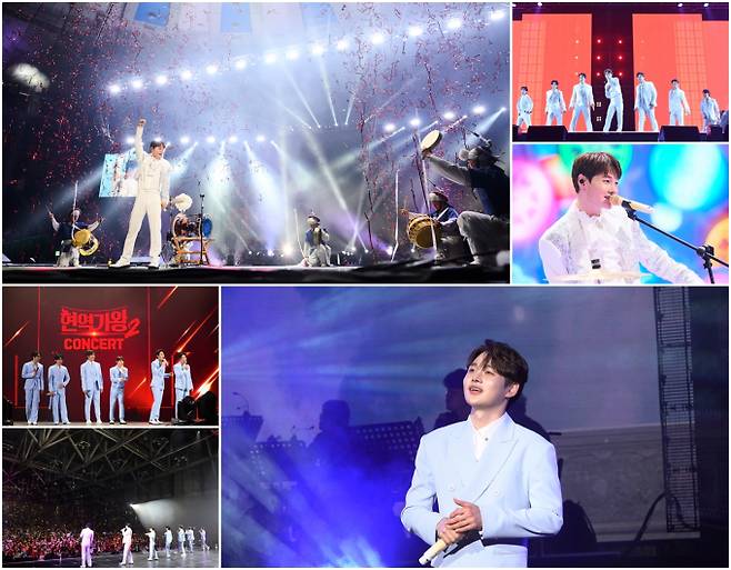 ‘현역가왕2 콘서트’ 박서진 신곡 공개 (사진: 크레아 스튜디오, MA엔터테인먼트)