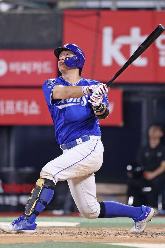 삼성 라이온즈 강민호./삼성 라이온즈