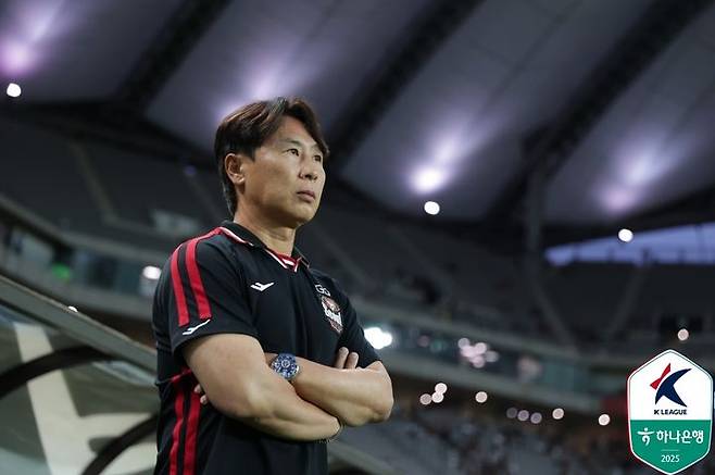 [서울=뉴시스] 프로축구 K리그1 FC서울의 김기동 감독. (사진=한국프로축구연맹 제공) *재판매 및 DB 금지