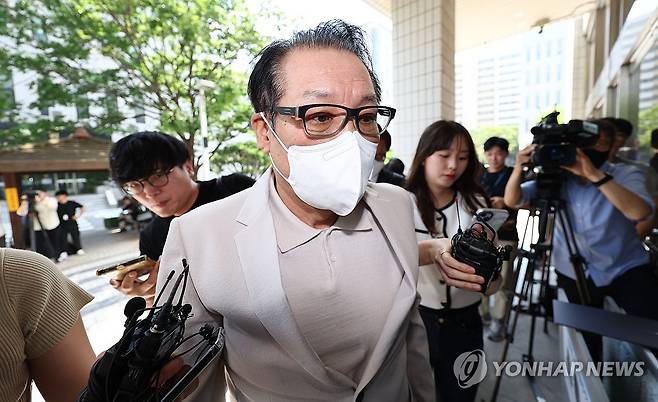 '건진법사' 전성배 씨 [연합뉴스 자료사진]