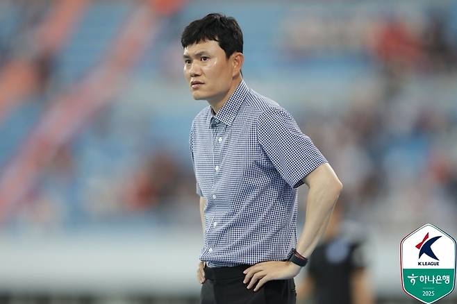강원 정경호 감독. 제공 | 한국프로축구연맹