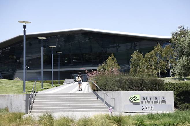 미국 캘리포니아주 산타클라라 소재 엔비디아 본사. [사진 = 연합뉴스]