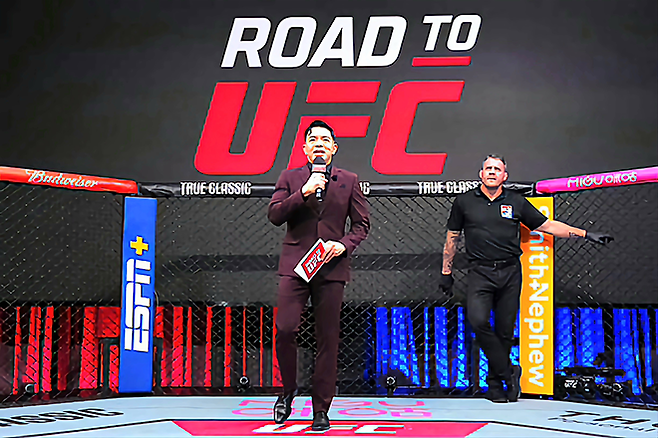 아시아 종합격투기 인재 발굴 프로젝트 Road to UFC 시즌4 준준결승 중국 퍼포먼스 인스티튜트 상하이 현장. 사진=TKO