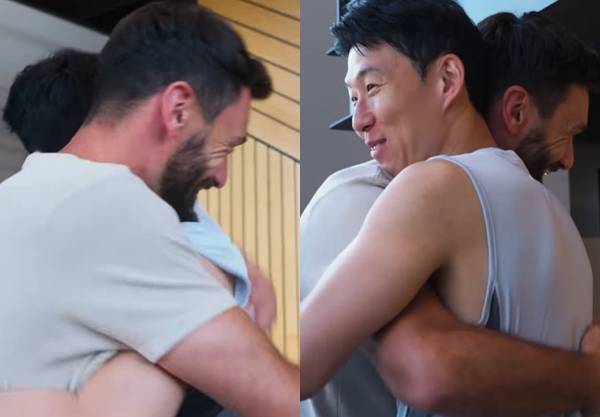 토트넘 홋스퍼에서 오랜시간 함께 호흡을 맞춘 요리스와 손흥민이 LAFC에서 재회했다. 사진은 요리스와 손흥민이 LAFC에서 재회한 모습. /사진=LAFC 인스타그램 캡처