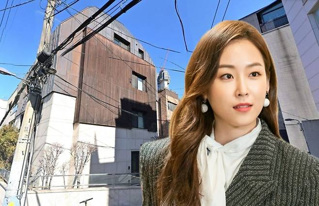 배우 서현진이 강제경매를 신청한 서울 강남구 청담동 고급빌라. [사진=네이버 거리뷰, 매니지먼트 숲 공식 홈페이지]