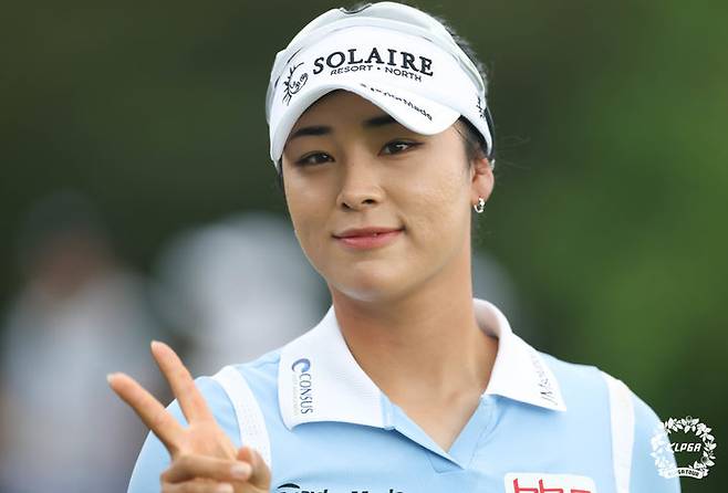 9일 제주 서귀포시 사이프러스 골프 앤 리조트(파72)에서 열린 한국여자프로골프(KLPGA) 투어 제주 삼다수 마스터스 3라운드 6번 홀에서 티샷을 날리고 있는 윤이나. 2025.08.09. (사진=KLPGA 제공) *재판매 및 DB 금지