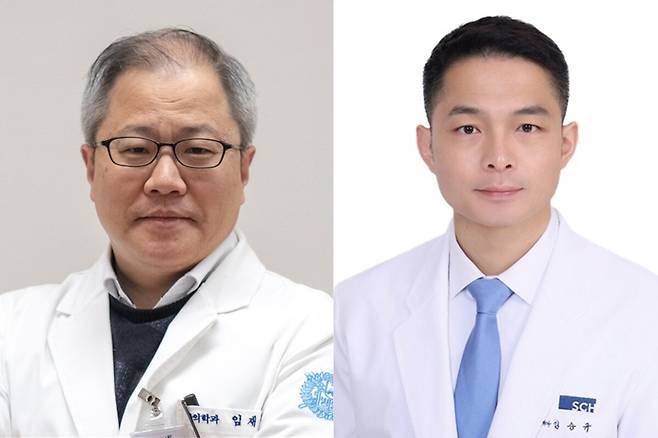 분당서울대병원 재활의학과 임재영 교수(왼쪽), 순천향대천안병원 재활의학과 임승규 교수(오른쪽).