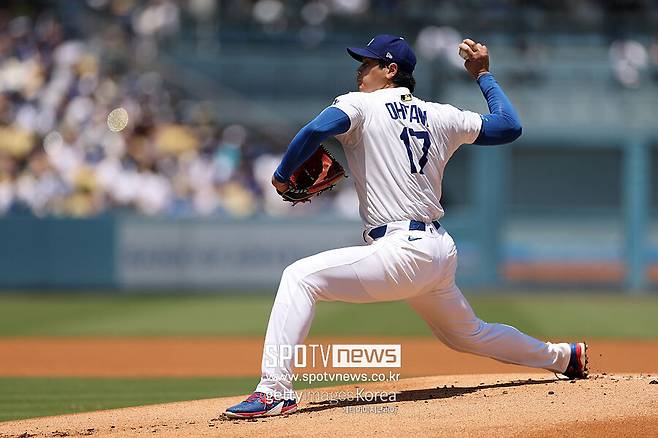 ▲ 팔꿈치 수술 이후 투구 내용이 더 발전했다는 평가를 받는 오타니 쇼헤이