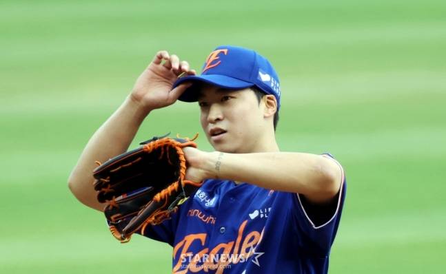 엄상백. /사진=강영조 선임기자