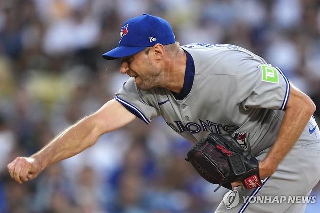 역투하는 셔저 [AP=연합뉴스]