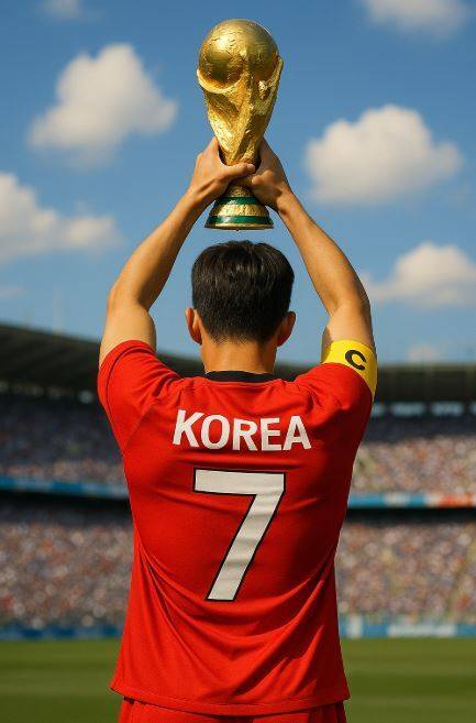 손흥민은 그에게 폭포 같은 박수가 쏟아지던…/챗gpt