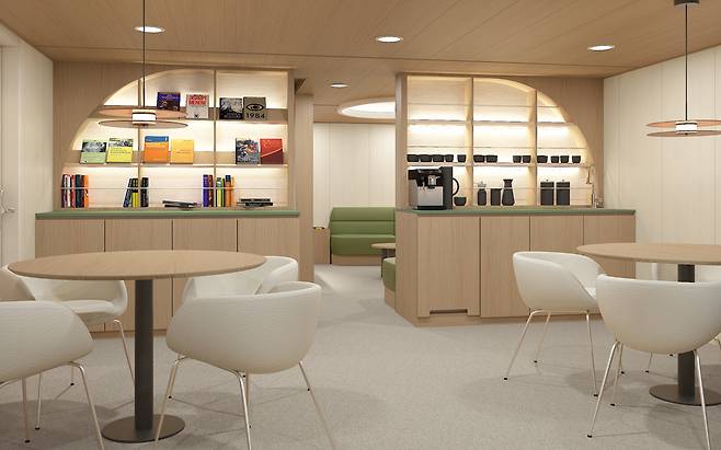 차세대 쇄빙연구선 선실 내부./자료=한화오션