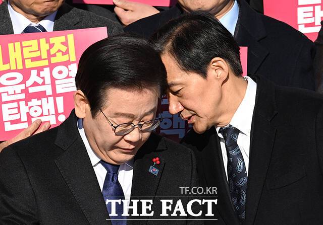 조국 전 조국혁신당 대표가 8·15 광복절 특별사면 명단에 올랐다. 조 전 대표가 사면·복권될 경우 정계 복귀가 유력하다는 관측이 나온다. /박헌우 기자