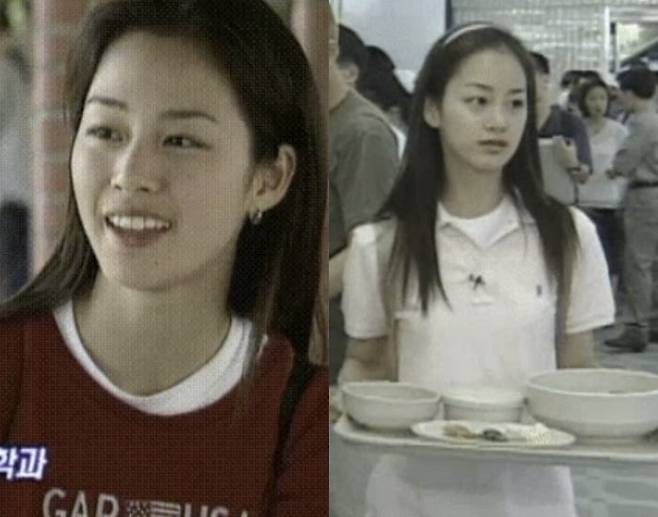 대학생 시절 김태희 /사진=온라인 커뮤니티 캡처