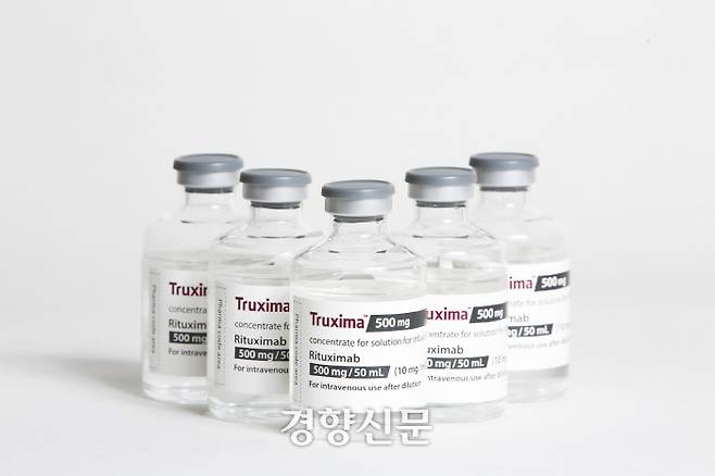 셀트리온이 개발한 혈액암 치료제 리툭산의 바이오시밀러. 셀트리온 제공