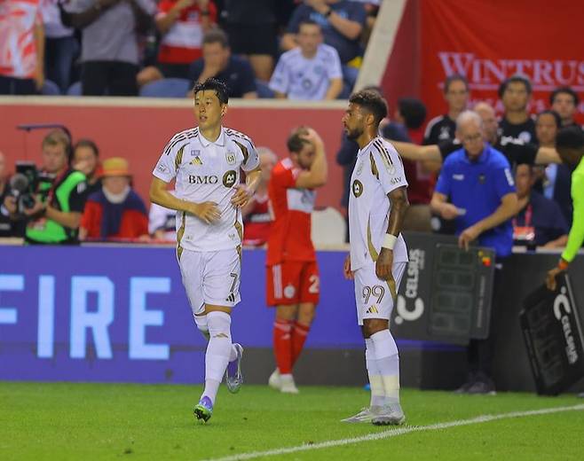 미국 프로축구 메이저리그사커(MLS) 로스앤젤레스FC(LAFC) 손흥민. /사진=LAFC SNS 갈무리