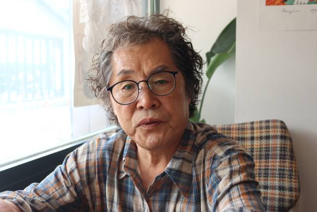 이달 5일 전주 시내 한 카페에서 만난 홍순성씨. 김수호 기자