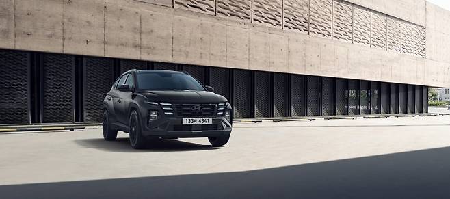 2026 투싼 블랙 익스테리어. 사진제공 ｜현대차