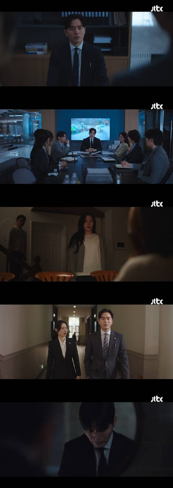 ▲ 9일 방송된 JTBC&nbsp;토일드라마&nbsp;'에스콰이어' 장면들. 방송화면 캡처