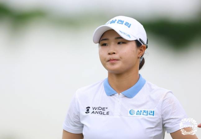 고지원이 10일 제주 서귀포시에 위치한 사이프러스 골프 앤 리조트에서 열린 KLPGA 제주 삼다수 마스터스 대회 4라운드에 출전했다. /사진=KLPGA 제공