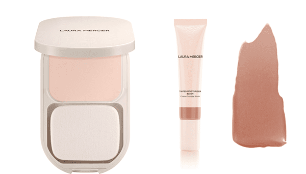 로라 메르시에 리얼 플로리스 페더 매트 파우더 파운데이션 #1C 머랭 6.5g&nbsp; 8만9천원,&nbsp;틴티드 모이스춰라이저 블러쉬 #03 프로방스&nbsp;15ml 5만5천원원대