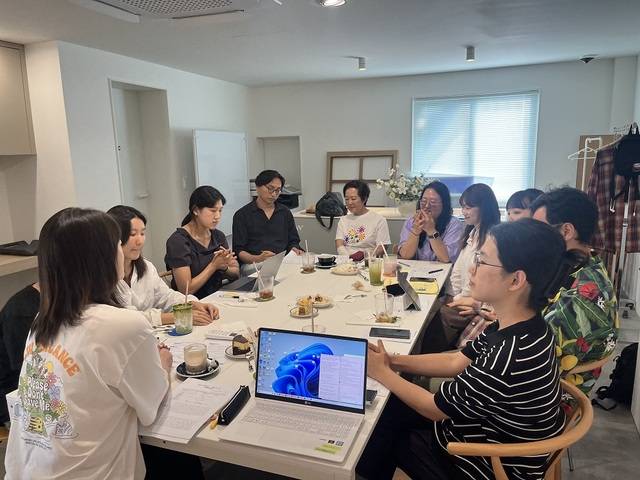 그린르네상스 실험프로젝트 사전 회의 모습/사진=전주문화재단 제공