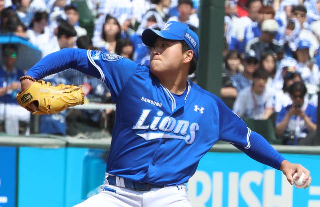 삼성 선발투수 이승현.