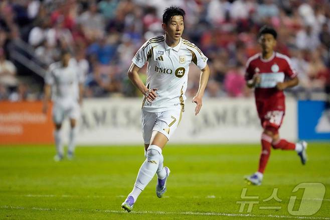 미국 메이저리그사커(MLS) LA FC 손흥민. ⓒ AFP=뉴스1