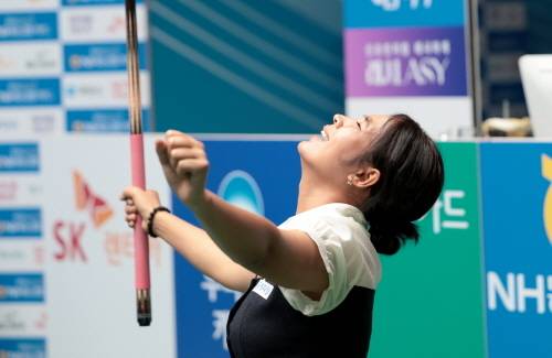 통산 9번째 우승을 차지한 스롱 피아비 (PBA 제공)