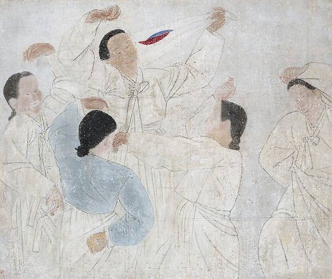 박래현 '여인들'. 케이옥션