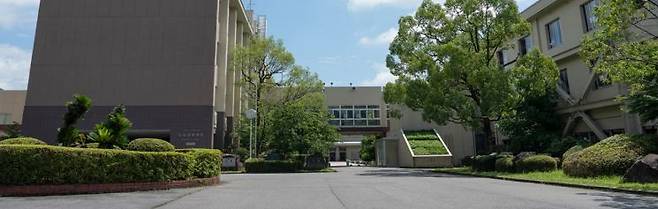 학폭 논란으로 고교야구대회를 중도 포기한 일본 코료고등학교 전경. 학교 홈페이지.