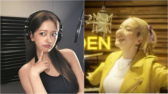 최근 골든 커버 영상을 공개한 걸그룹 아이브의 멤버 안유진(왼쪽)과 S.E.S.의 멤버 바다./인스타그램·유튜브