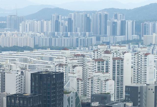 서울 시내 아파트 단지. [연합뉴스 제공]