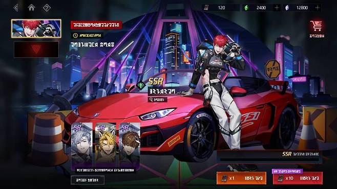 Zerowake GATES 게임화면