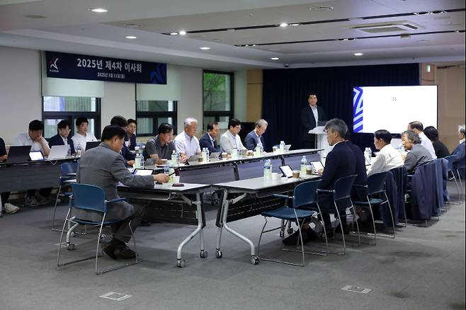 11일 축구회관에서 열린 2025 제4차 이사회. 사진=프로축구연맹