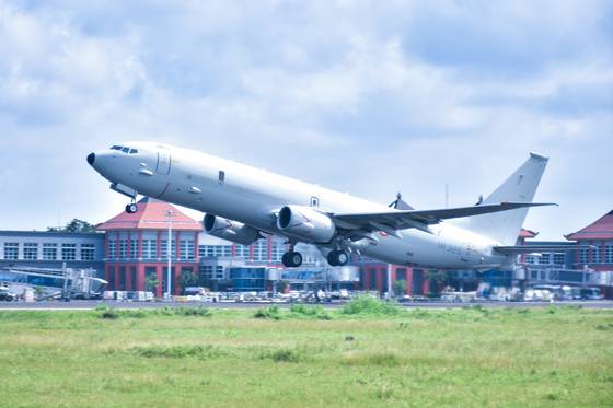 중국 해군 잠수함에 대응해왔던 인도 해군 P-8I 해상초계기. 인도 국방부