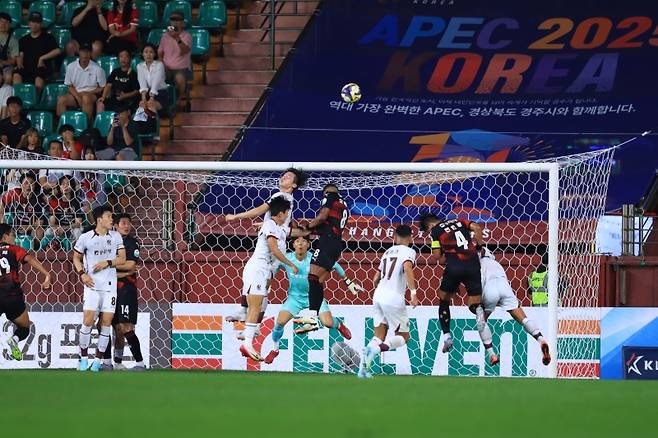 ▲ 포항과의 혈전 끝에 패배한 광주FC [광주FC]