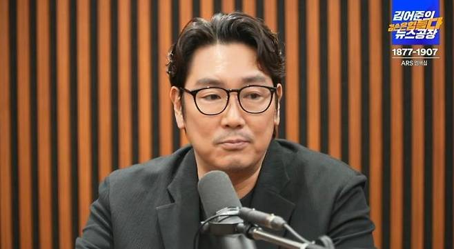 배우 조진웅 / 사진=유튜브 채널 '김어준의 겸손은 힘들다 뉴스공장' 캡처