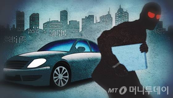 문이 잠기지 않은 외제차에 있던 1억원 넘는 돈을 훔친 10대 소년이 실형을 선고받았다./사진=임종철 디자인기자