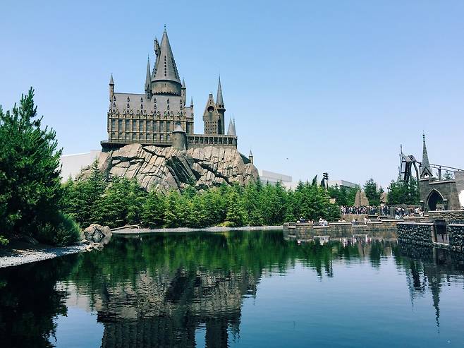 오사카 유니버셜 스튜디오 재팬 호그와트 성