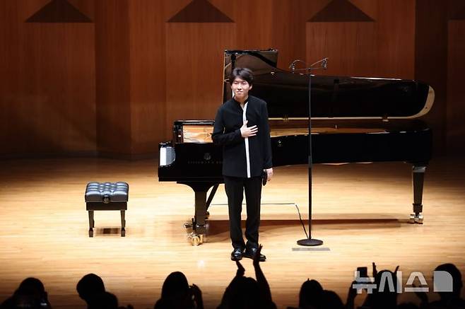 [서울=뉴시스]지난 8일 서울 예술의전당에서 피아니스트 김세현이 독주회를 열었다. (사진=예술의전당 제공)