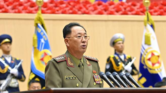 노광철 북한 국방상. 연합뉴스