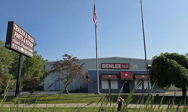 디트로이트 인근 로물루스에 위치한 트레일러 제조업체 벤리. GM, 포드, 스텔란티스 등 대형 자동차 기업 외에도 지역 경제의 상당 부분이&nbsp;자동차 산업과 연계돼&nbsp;움직인다.