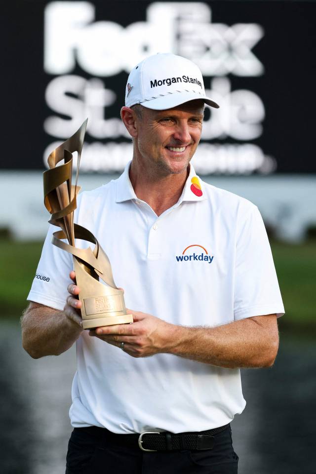 페덱스 세인트 주드 챔피언십에서 우승한 저스틴 로즈. AFP연합뉴스