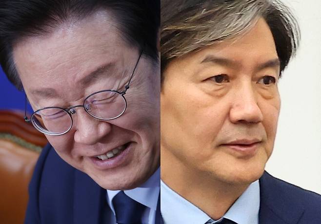 이재명 대통령(왼쪽)와 조국 전 조국혁신당 대표 ⓒ연합뉴스