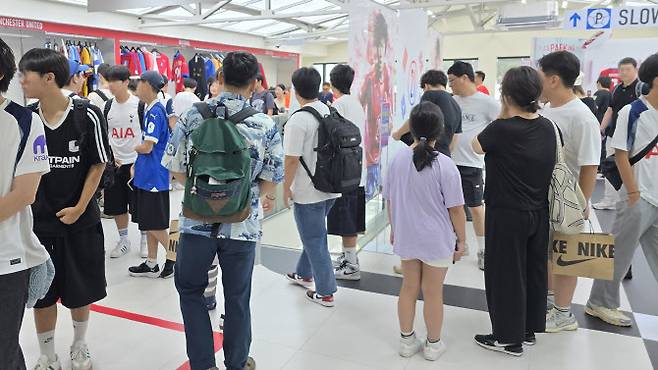 박지성 국가대표 아카이브 전시 모습. 사진=싸카