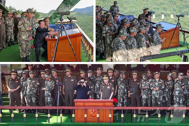 (평양 노동신문=뉴스1) = 북한 노동당 기관지 노동신문은 12일 "지난 11일 조선인민군 대연합 부대 관하 전술적 포병 구분대들의 사격훈련 경기가 진행됐다"라고 보도했다. [국내에서만 사용가능. 재배포 금지. DB 금지. For Use Only in the Republic of Korea. Redistribution Prohibited] rodongphoto@news1.kr