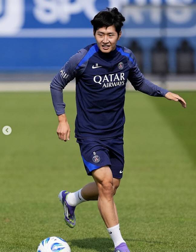 사진=PSG 구단 공식 SNS 캡처