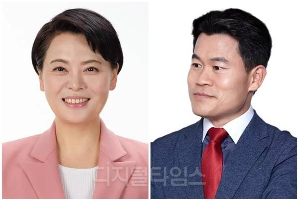 윤희숙(왼쪽) 전 국민의힘 의원과 한국사 강사 출신 유튜버 전한길씨. [디지털타임스 DB]