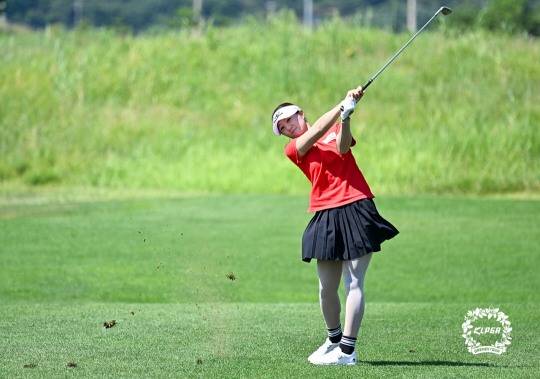 김새로미의 아이언 샷. 사진[연합뉴스]